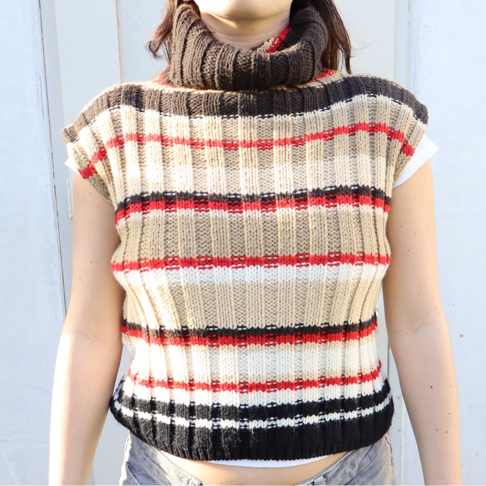 Striped Sweater Vest